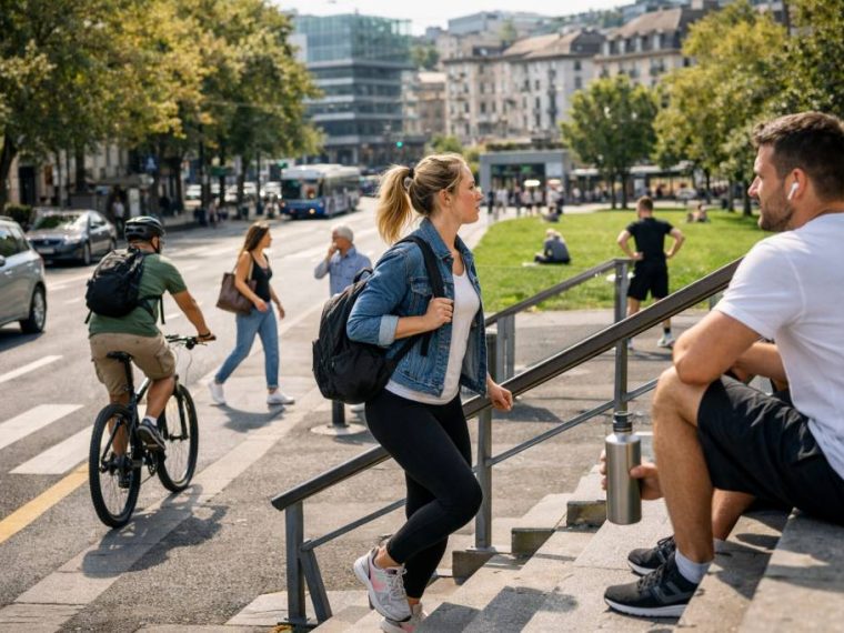 Comment intégrer plus de mouvement dans sa journée sans aller au fitness quand on vit et travaille en ville