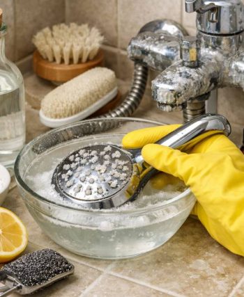 Comment se débarasser du calcaire à la maison avec des solutions mécaniques et naturelles
