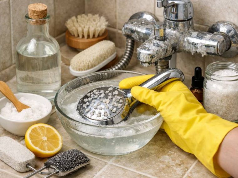 Comment se débarasser du calcaire à la maison avec des solutions mécaniques et naturelles