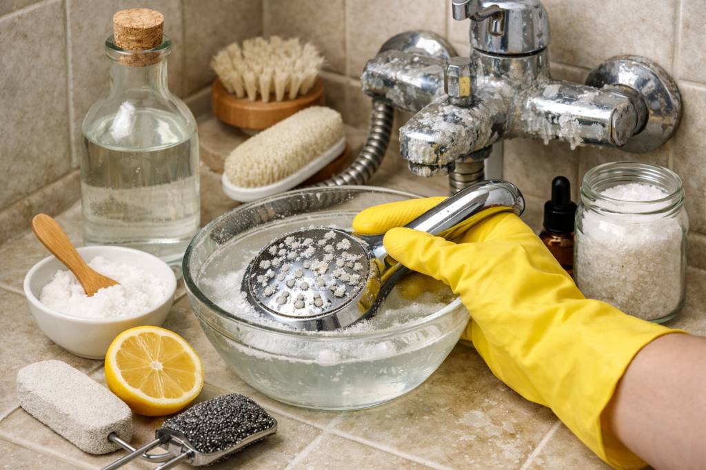 Comment se débarasser du calcaire à la maison avec des solutions mécaniques et naturelles