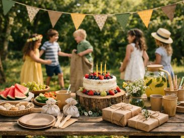 Comment organiser des anniversaires d’enfants plus écoresponsables sans perdre le côté festif