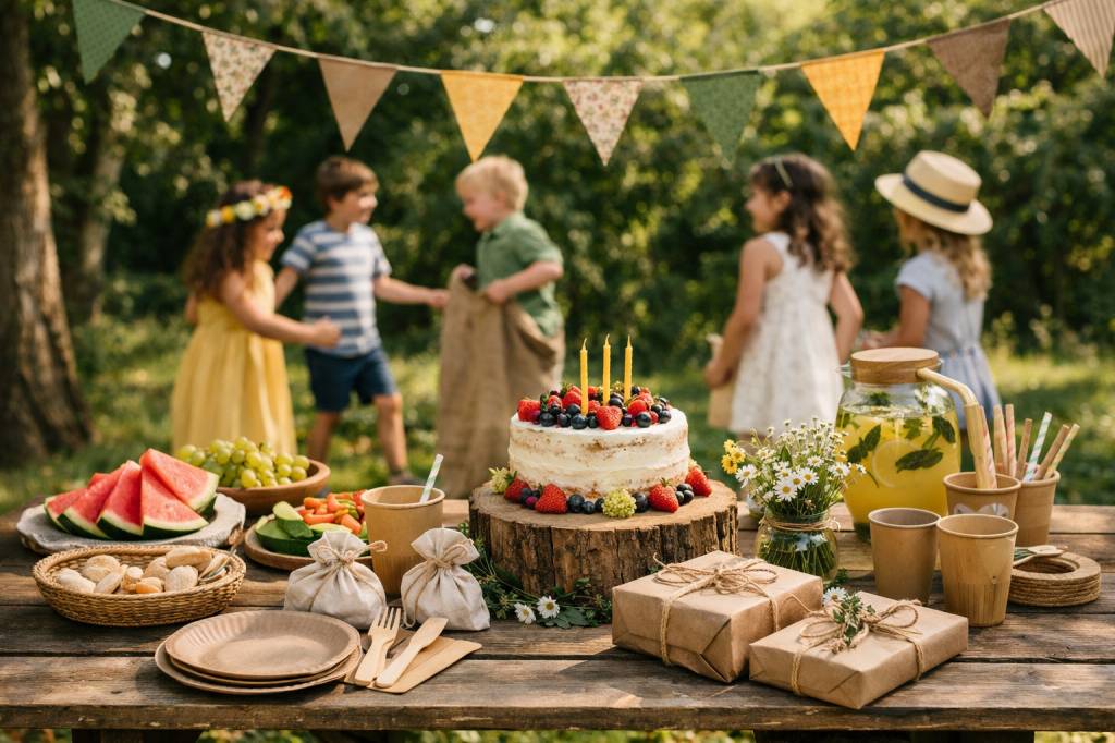 Comment organiser des anniversaires d’enfants plus écoresponsables sans perdre le côté festif