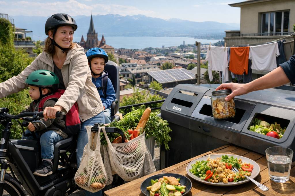 Petits gestes écolos à lausanne : ce qui change vraiment l’empreinte carbone des familles urbaines