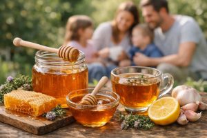 Les bienfaits du miel de thym pour la santé de toute la famille